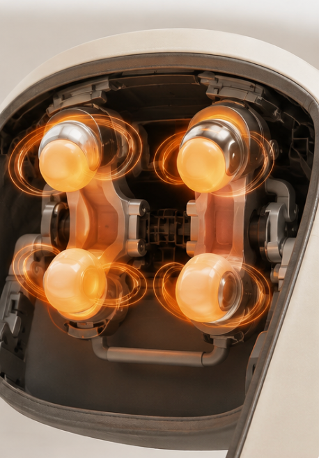Masajeador de Cuello y Hombros 5D con Calor – Restiq