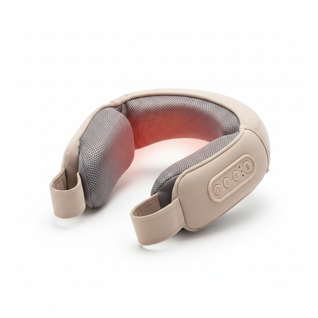 Masajeador de Cuello y Hombros 5D con Calor – Restiq
